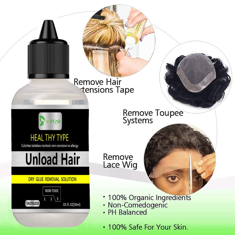 Ustar 1.3 Oz Lace Wig Frontal Closure Hair Replacement Adhesive
