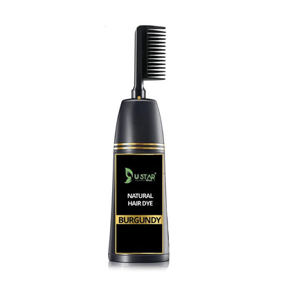 Hair Color Permanent Hair Dye Cream with Comb Applicator