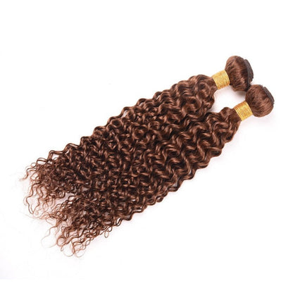 Auburn Jerry Curly 100% Human Hair