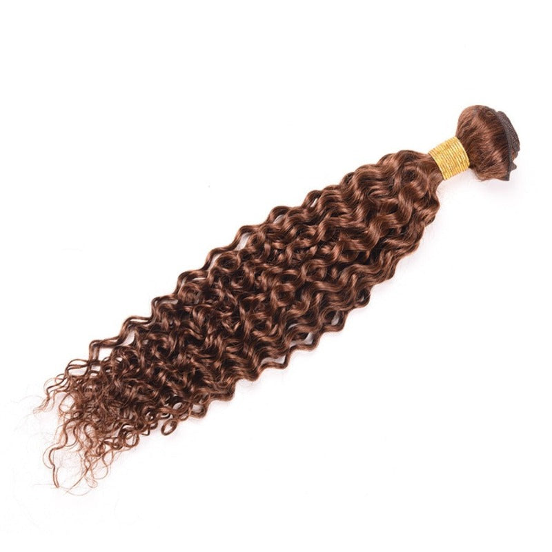 Auburn Jerry Curly 100% Human Hair