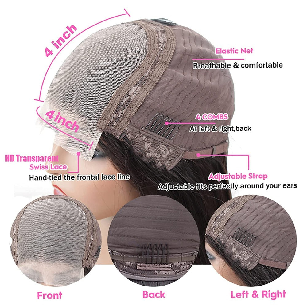 Lace Closure Wig Loose Wave