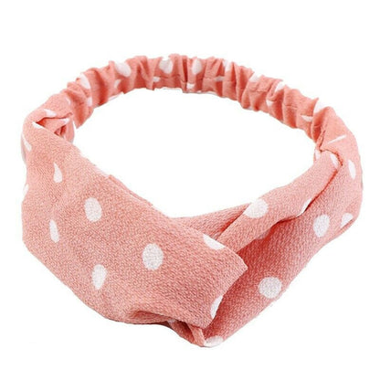 Boho Elastic Wrap Floral Twist Knot Headband Turban Multicolor Sports Hairband