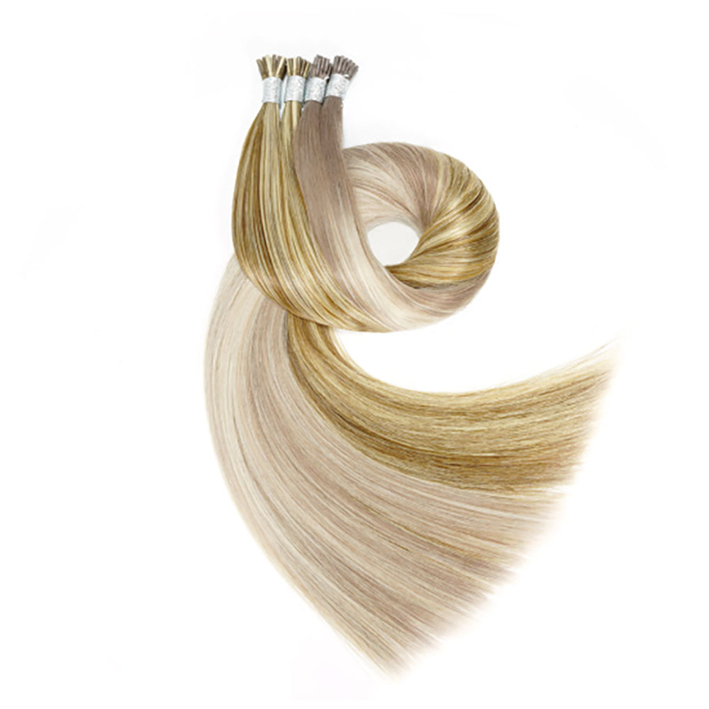 I-TIP Keratin Bond Hair Extensions, 100% Prime Remy Hair