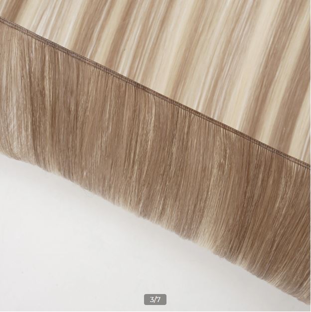 GENIUS WEFT  Hair Extensions 14"-26", Thin Weft, Prime Remy Hair of Luxury, Customizable