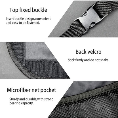 Backseat Hanging Car Trunk Organizer With 9 Large Storage Bag