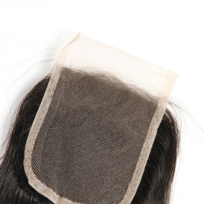 4X4 Free Part Lace Closure Natural Wave