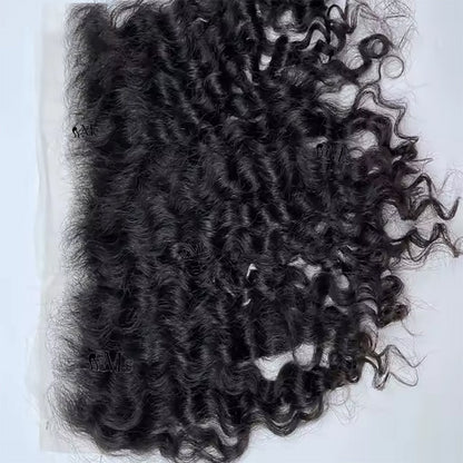 13x4 HD Lace Frontal Burmese Curl – High Quality Brazilian Virgin Human Hair
