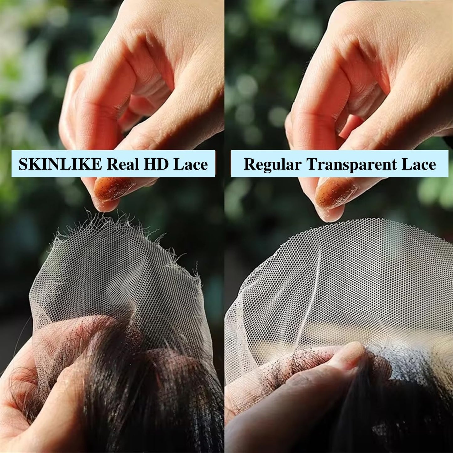2x6 HD Lace Closure Natural Wave – Brazilian Virgin Human Hair | Pre-Plucked, Skin-Melt HD Lace
