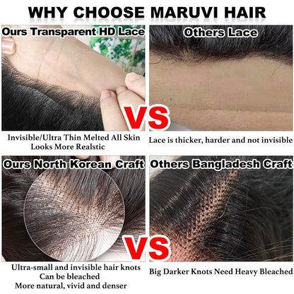 4x4 HD Lace Closure Straight – 100% Unprocessed Brazilian Virgin Human Hair | Pre-Plucked, Skin-Melt HD Lace