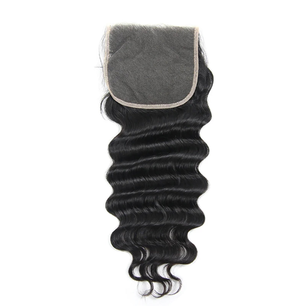 5x5 HD Lace Closure Loose Wave – Natural Black High Quality Human Hair | Pre-Plucked, Skin-Melt HD Lace