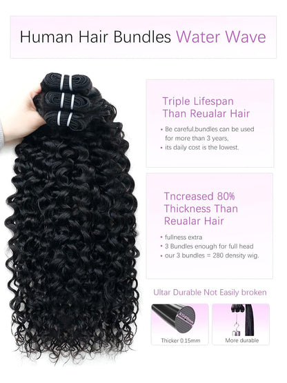 Double Drawn Burmese Curly Full End Unprocessed 100% Human Hair Natural Color | Single Donor Cuticle Aligned Bundles 10"-26"