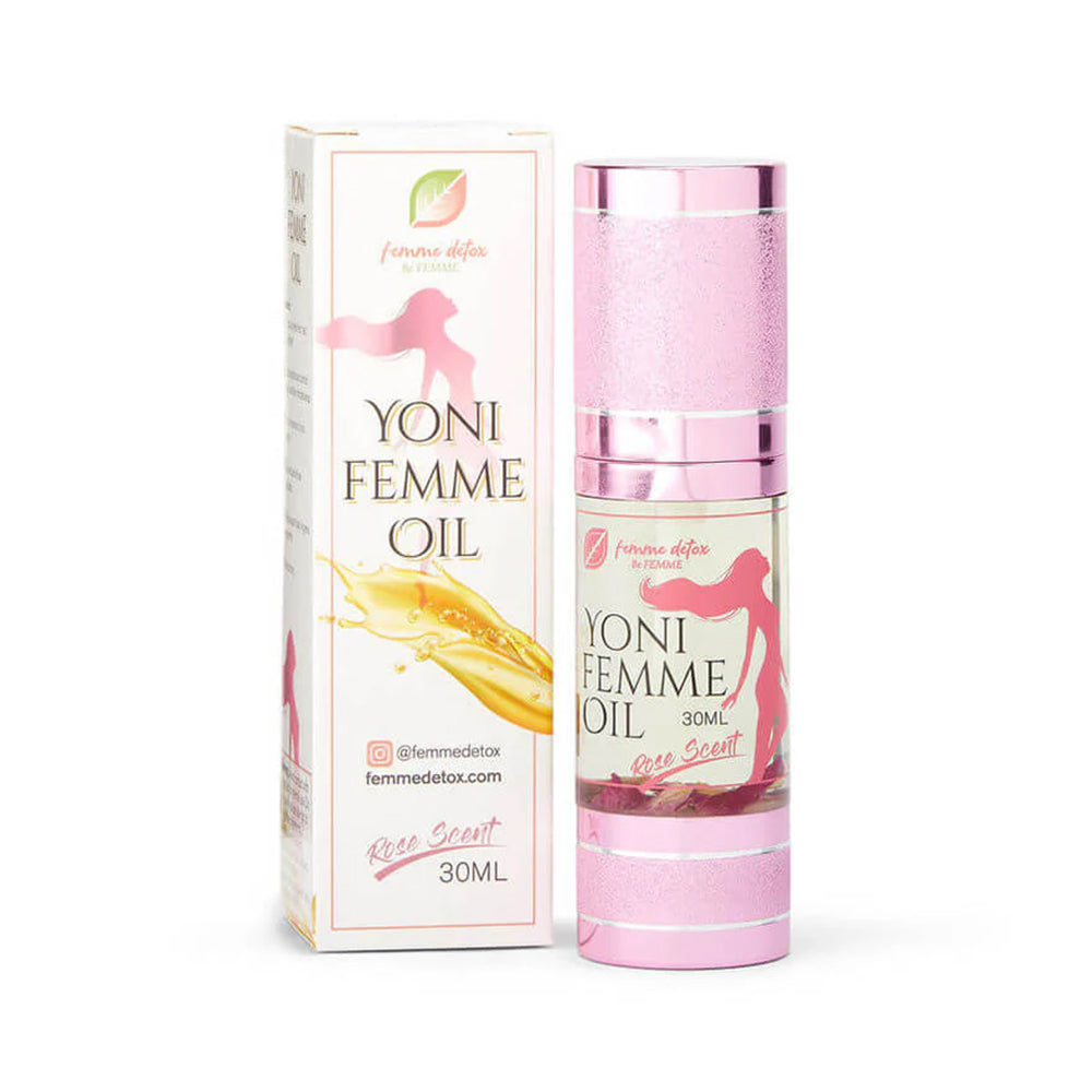 On Sale Feme Care Set for woman,Yoni Femme Wash + Femme Hydrating Oil + Vagim-Wipes + Vanilla Spice Vjay Balancing Tea