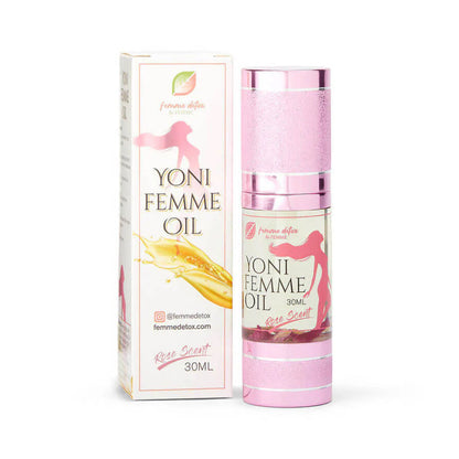 On Sale Feme Care Set for woman,Yoni Femme Wash + Femme Hydrating Oil + Vagim-Wipes + Vanilla Spice Vjay Balancing Tea