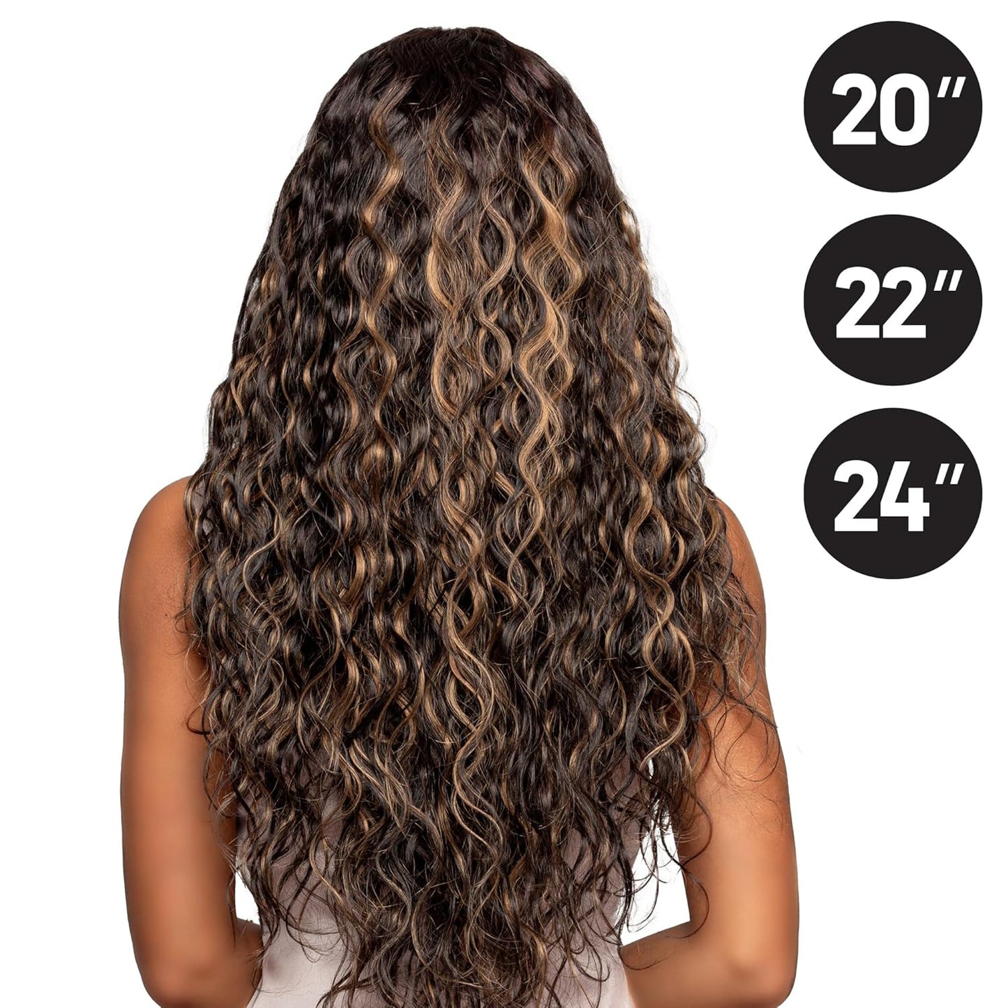 BOBBI BOSS Miss Origin CORE Synthetic Weave Multi Bundle (20, 22, 24 inch) With  Wig Cap and Super Hair Glue