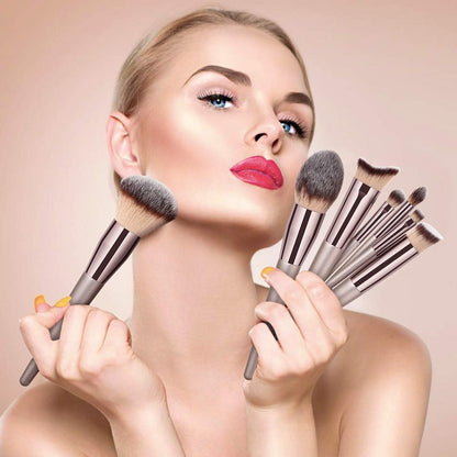 Ustar 20 PCs Makeup Set, 20 PCs Makeup Brushes