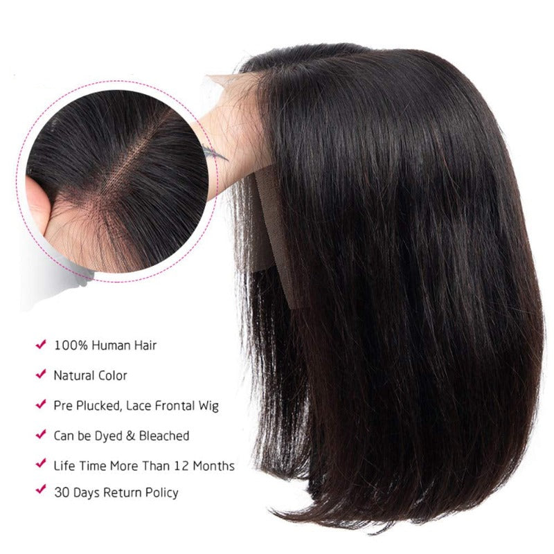 Short Bob Wigs Straight Hair 