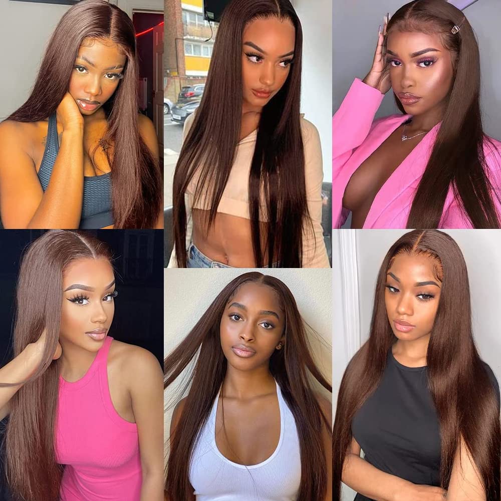 Holiday Deals: Straight Dark Brown (2#) 100% Human Hair