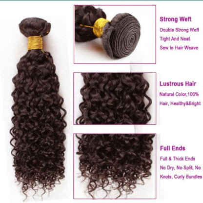Medium Brown #4 Kinky Curly