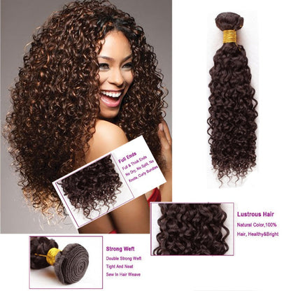 Medium Brown #4 Kinky Curly