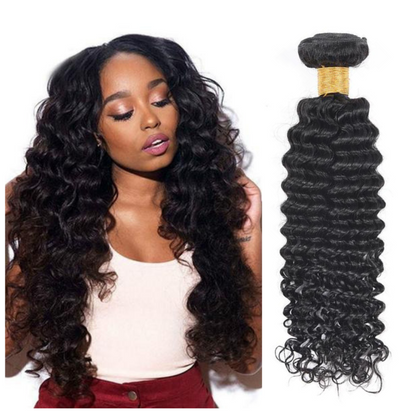 Ustar Premium Natural Color Deep Wave 100% Human Hair