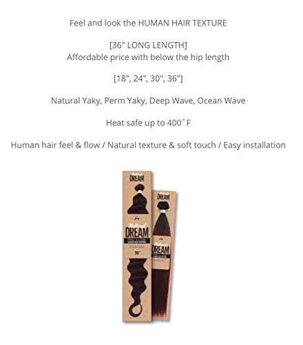Zury sis Synthetic Natural Dream Body Ocean wave 