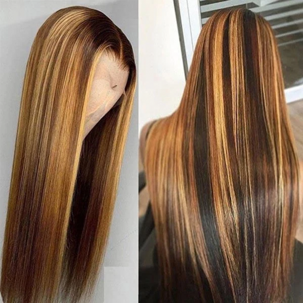 4/27 Highlight HD Lace Frontal Wig – Straight, Body Wave & Deep Wave Up To 42 Inch