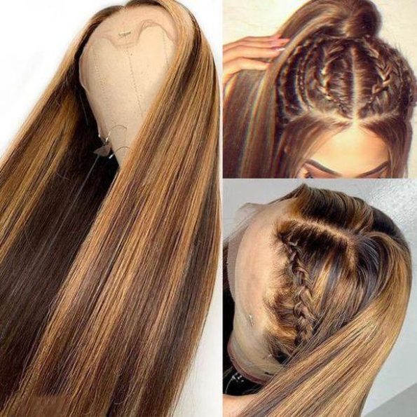 4/27 Highlight HD Lace Frontal Wig – Straight, Body Wave & Deep Wave Up To 42 Inch