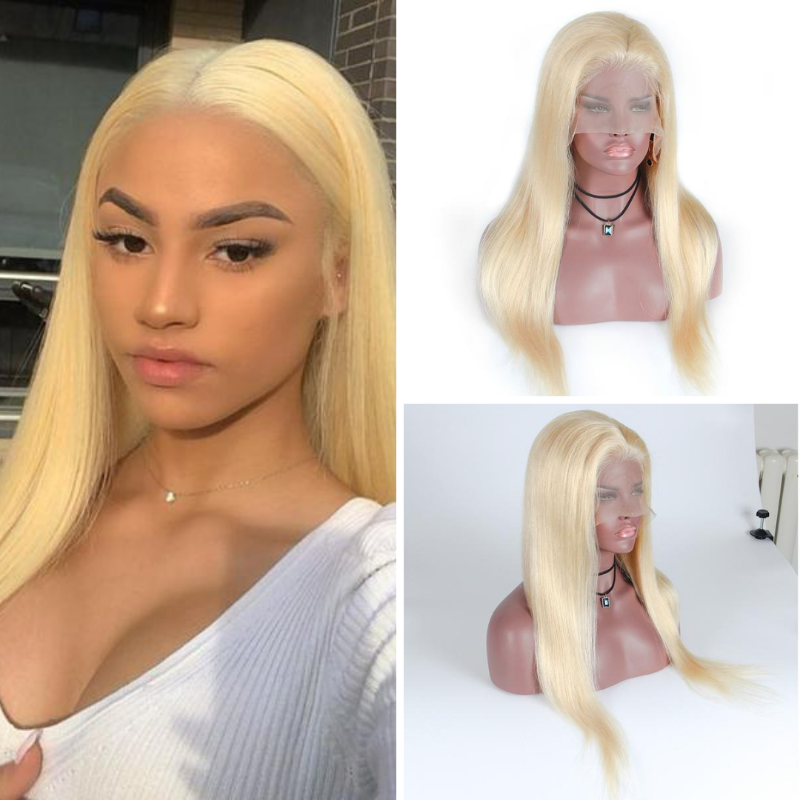 Ustar Full Lace # 613, 150% Density Straight Hair