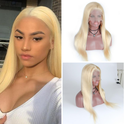 Ustar Full Lace # 613, 150% Density Straight Hair