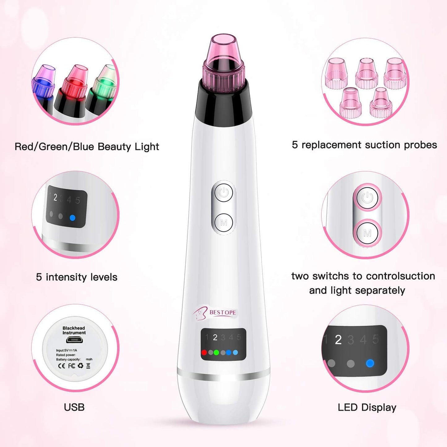 Blackhead Remover Vacuum Pore Cleaner