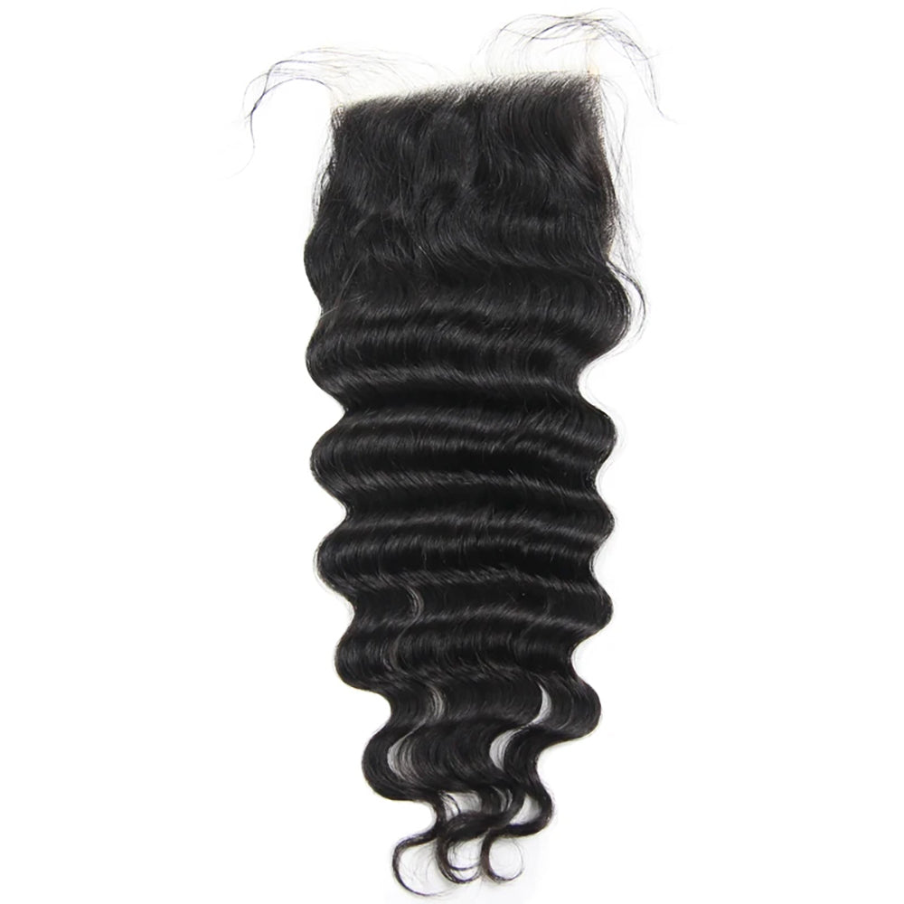 5x5 HD Lace Closure Loose Wave – Natural Black High Quality Human Hair | Pre-Plucked, Skin-Melt HD Lace