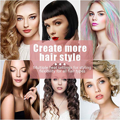 hair with PROFESSIONAL STRAIGHTENING 
