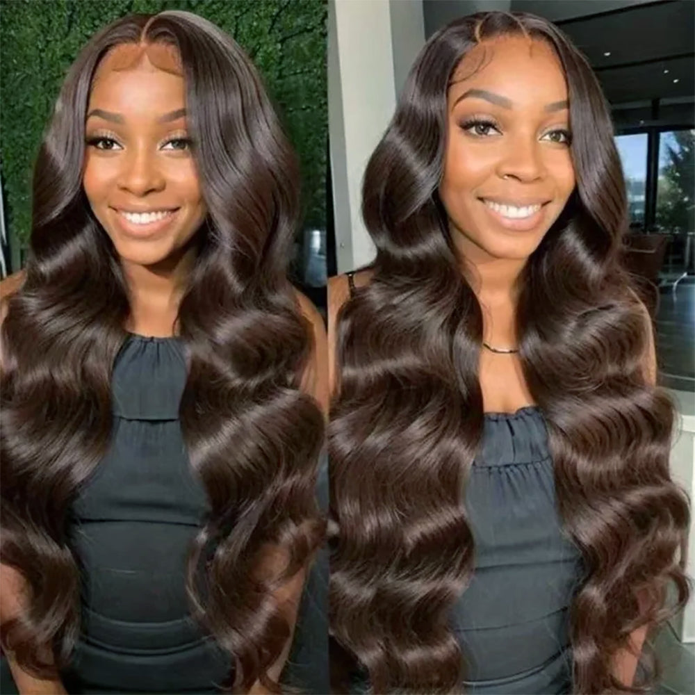 Holiday Deals : Unprocessed Brown hair Body Wave 3 Bundles Natural Brown color 100% Human HairOn sale(3V-Brown)