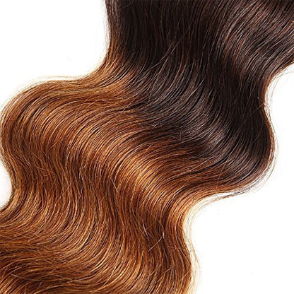Virgin Human Hair Ombre Body Wave Bundles