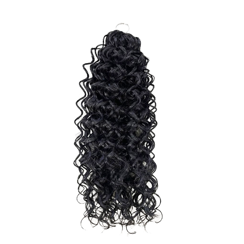 Blended Hair Crochet Extensions - Spanish Wave Boho Braiding Hair (50 strands/pack)