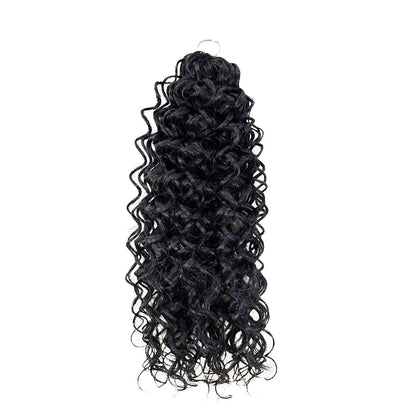 Blended Hair Crochet Extensions - Spanish Wave Boho Braiding Hair (50 strands/pack)