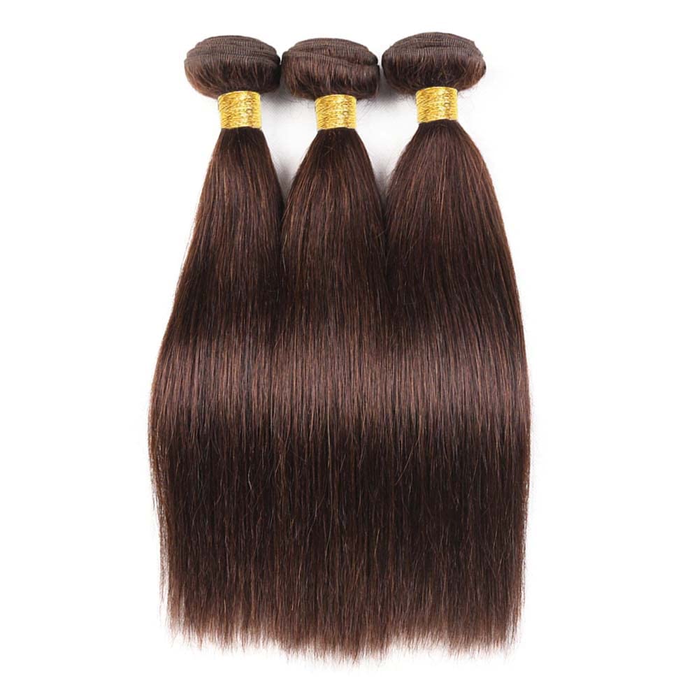 Holiday Deals: Straight Dark Brown (2#) 100% Human Hair