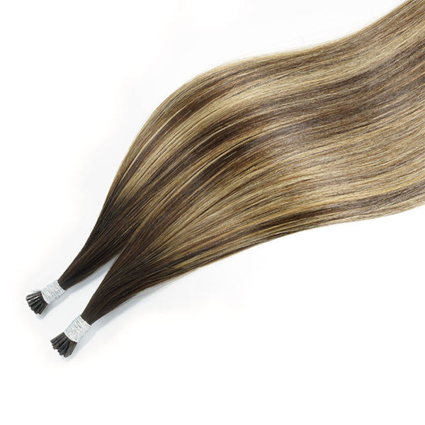 I-TIP Keratin Bond Hair Extensions, 100% Prime Remy Hair