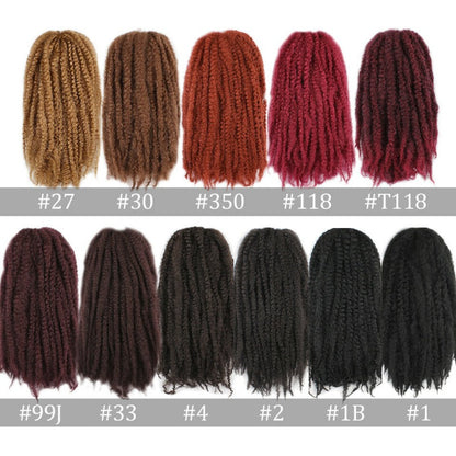 Kinky Twist Crochet Braiding Long Marley 18 In For Braids