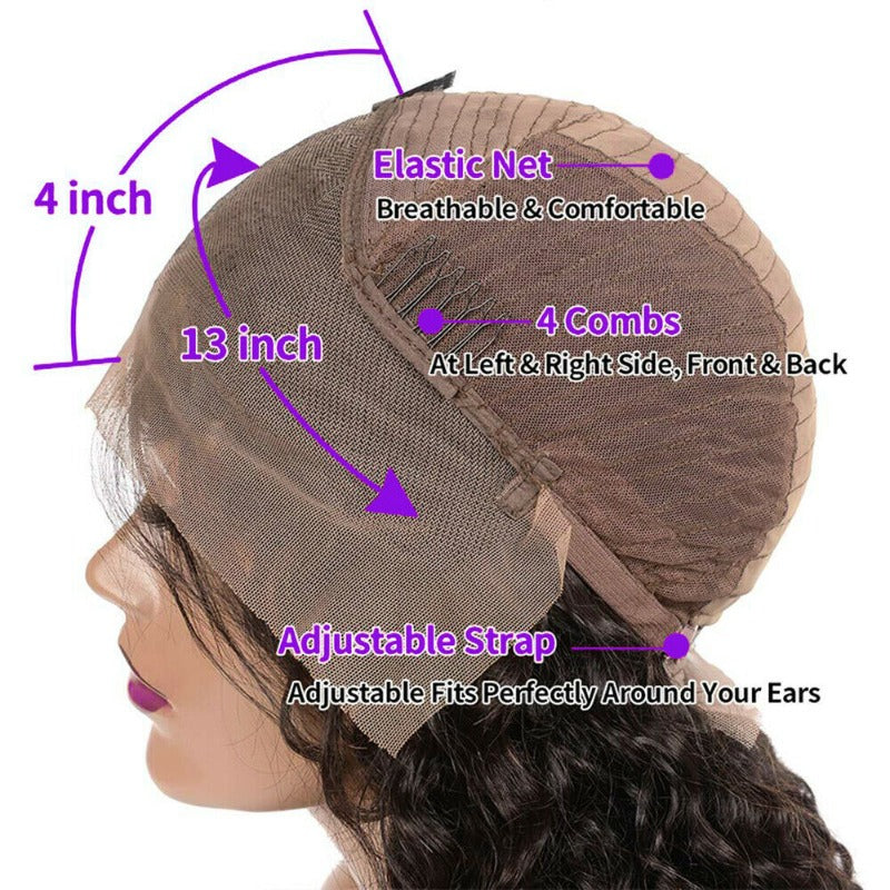 Lace Frontal Wig Jerry Curly 