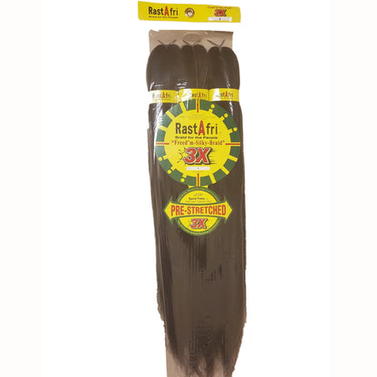 Freed'm Silky Braid RastAfri 3x Pre-Stretched RastAfri Braiding hair and plus line 52"