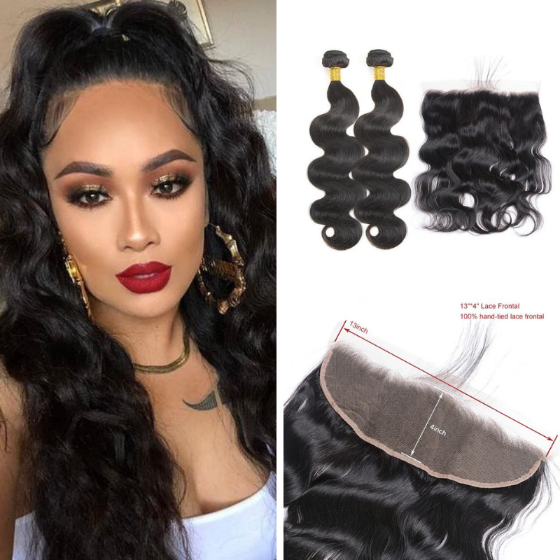 Natural Black Brazilian Virgin Human Hair Body Wave