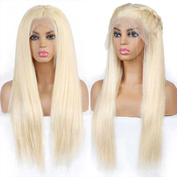 HD Lace 13x4 Frontal Wig Blonde(613) Straight High Quality Human Hair Wig