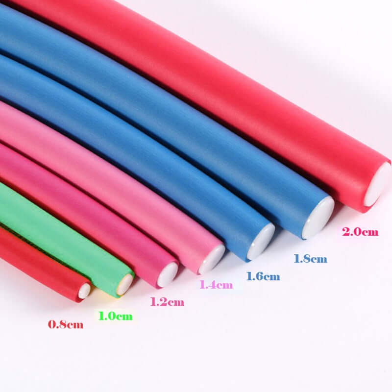Foam hair rollers