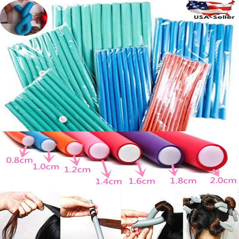  Flexible Curling hair Rods