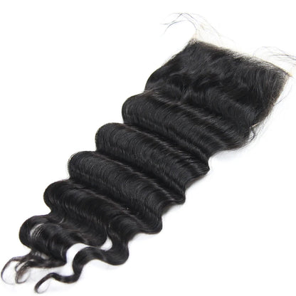 5x5 HD Lace Closure Loose Wave – Natural Black High Quality Human Hair | Pre-Plucked, Skin-Melt HD Lace