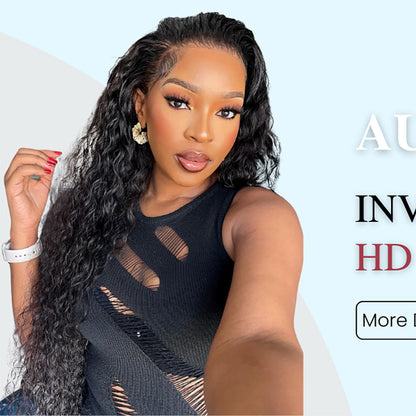 2x6 HD Lace Closure Natural Wave – Brazilian Virgin Human Hair | Pre-Plucked, Skin-Melt HD Lace