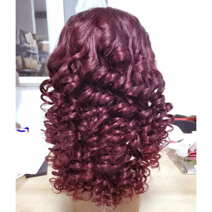 Burgundy Loose Wave wig