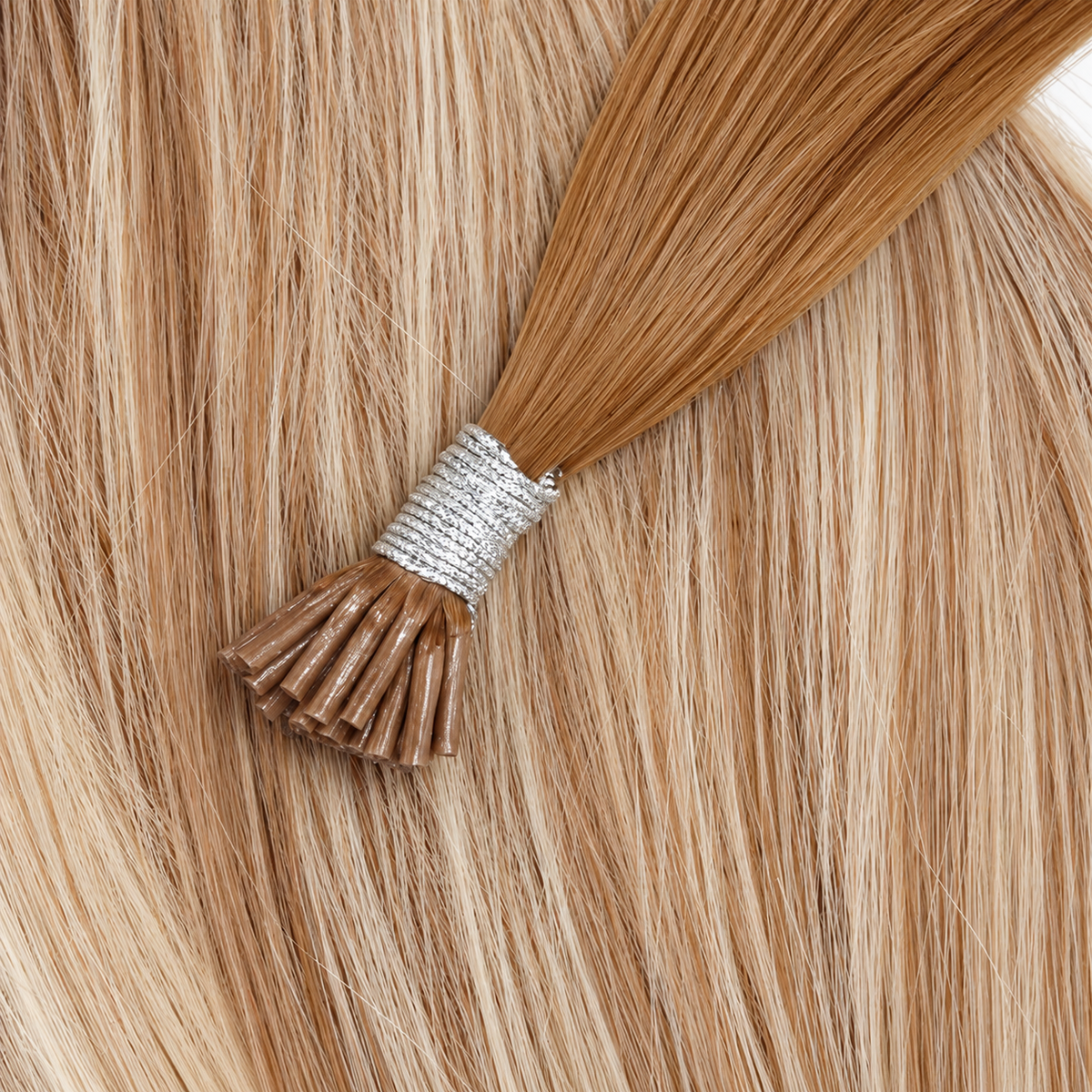 I-TIP Keratin Bond Hair Extensions, 100% Prime Remy Hair