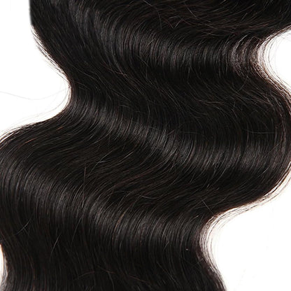 4x4 HD Lace Closure Body Wave – 100% Unprocessed Brazilian Virgin Human Hair | Pre-Plucked, Skin-Melt HD Lace